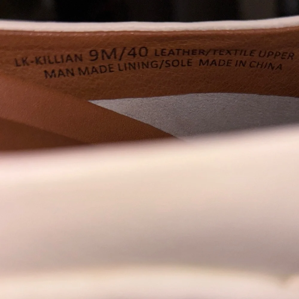 Lucky Brand Women's Cream Woven Mules - Picture 2 of 3